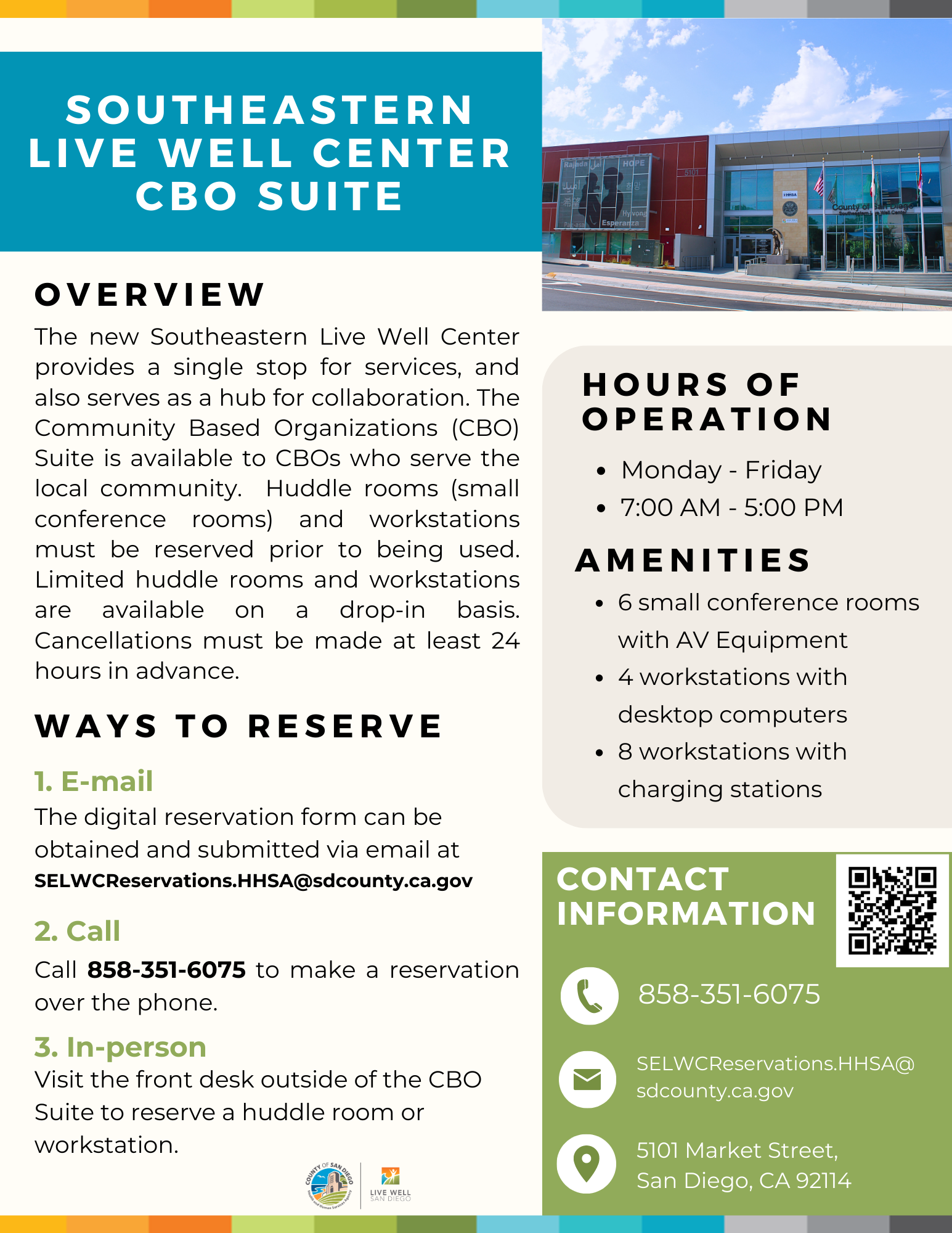 Community Based Organizations Suite Flyer