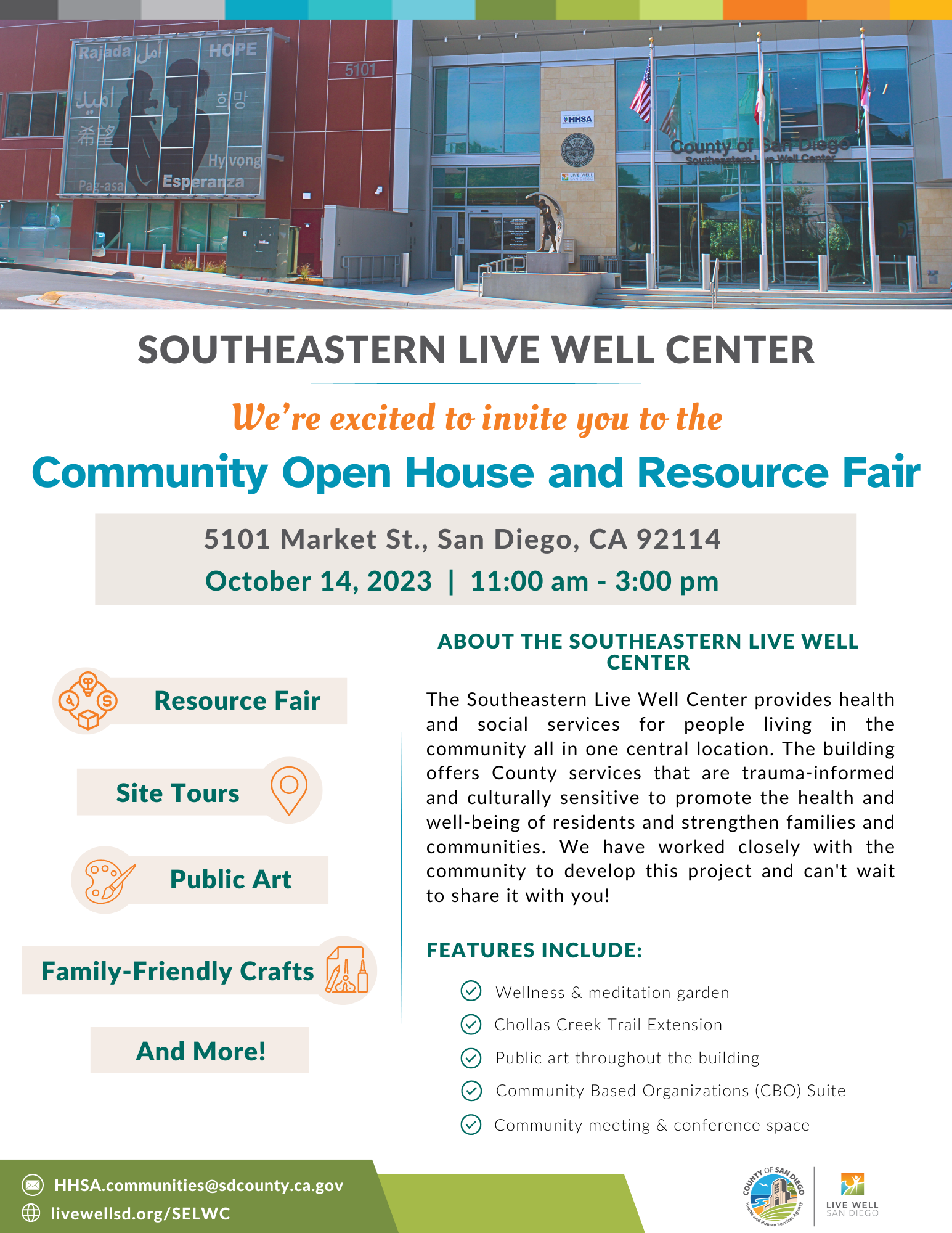 Southeastern Live Well Center Live Well San Diego