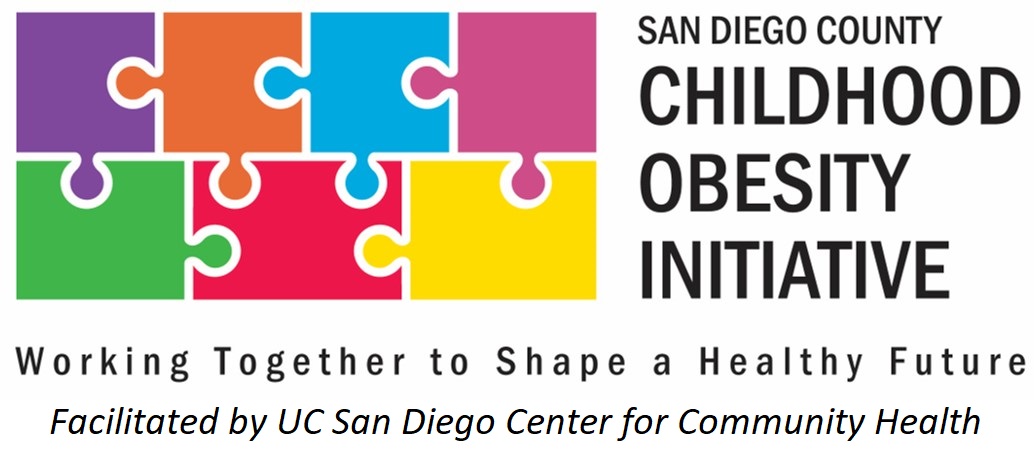 San Diego Childhood Obesity Initiative Logo UCSD Community Health