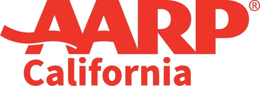 AARP California Red Branded Logo