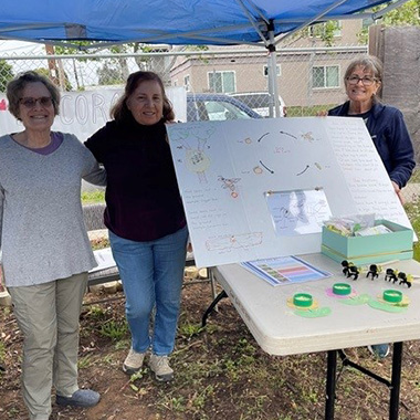 1x1 Oceanside Garden Crown Heights 3 women showing garden education activities